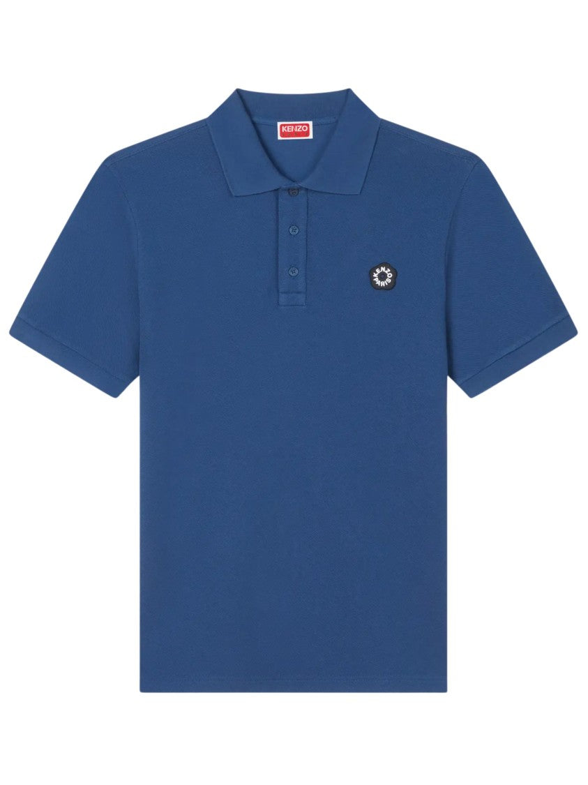 Kenzo Polo Boke Flower Embroidered Polo Shirt
