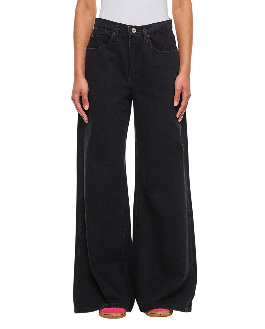 Frame Easy Wide Flare Denim Pants