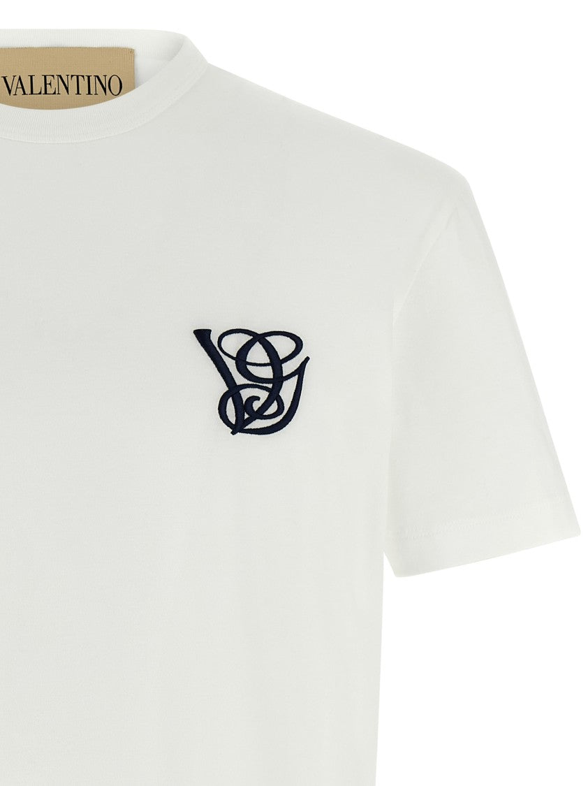 Valentino Garavani Logo Embroidery T-Shirt