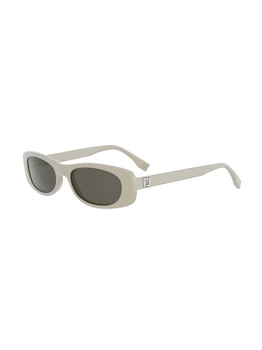 Fendi Grey Fe40183i Rectangular Subtle Sunglasses