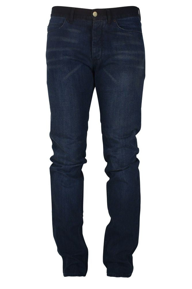 Lanvin Classic Blue Denim Jeans With Subtle Fading
