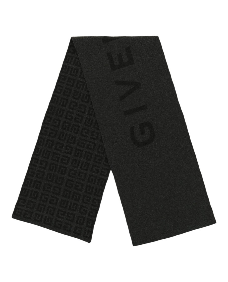 Givenchy 4G Logo Reversible Wool Scarf