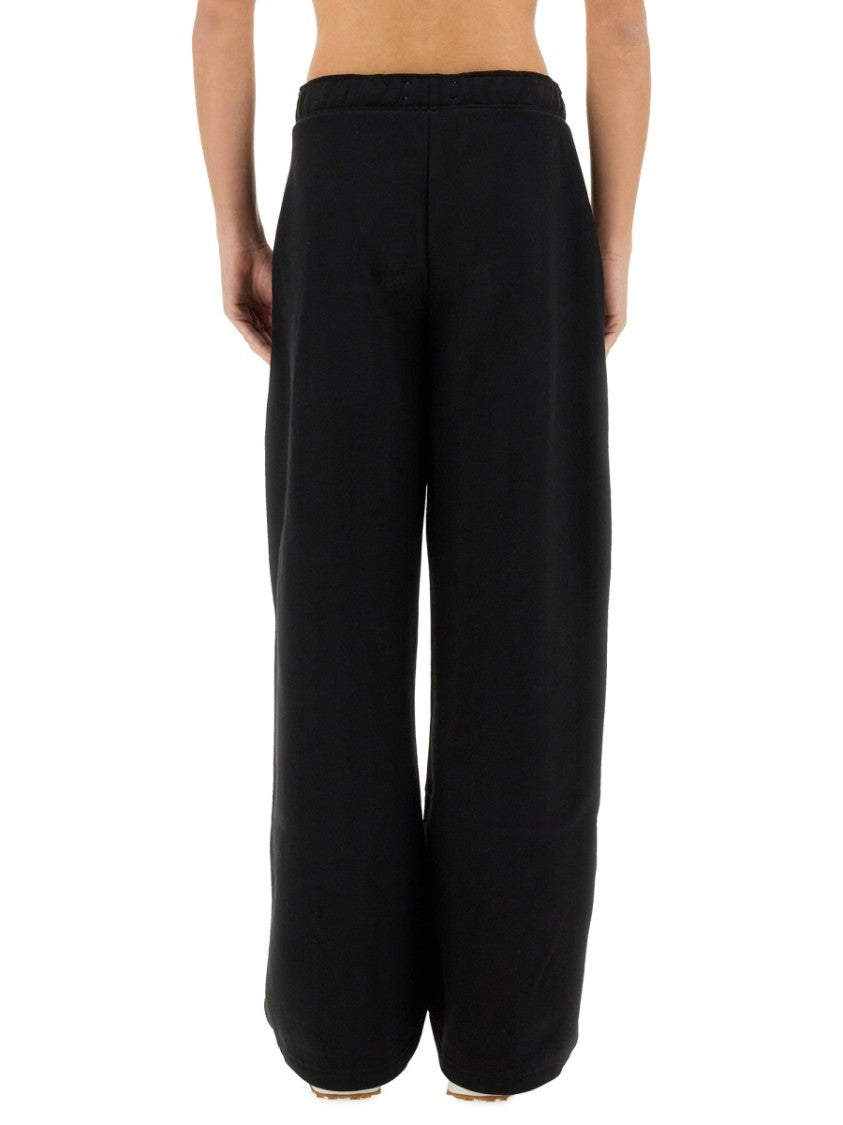 Marine Serre Oversized Black Sports Pants