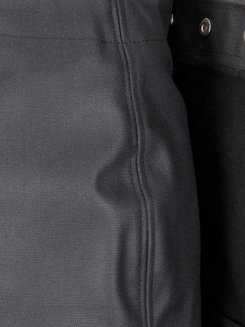 Evropa X Boysloft Waxed Finish Mini Skirt With Asymmetrical Design