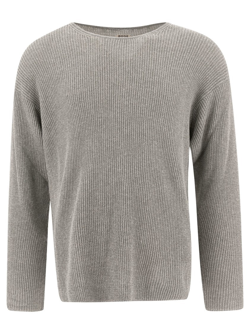 Bode Ribbed Knitwear With Textured Appearance