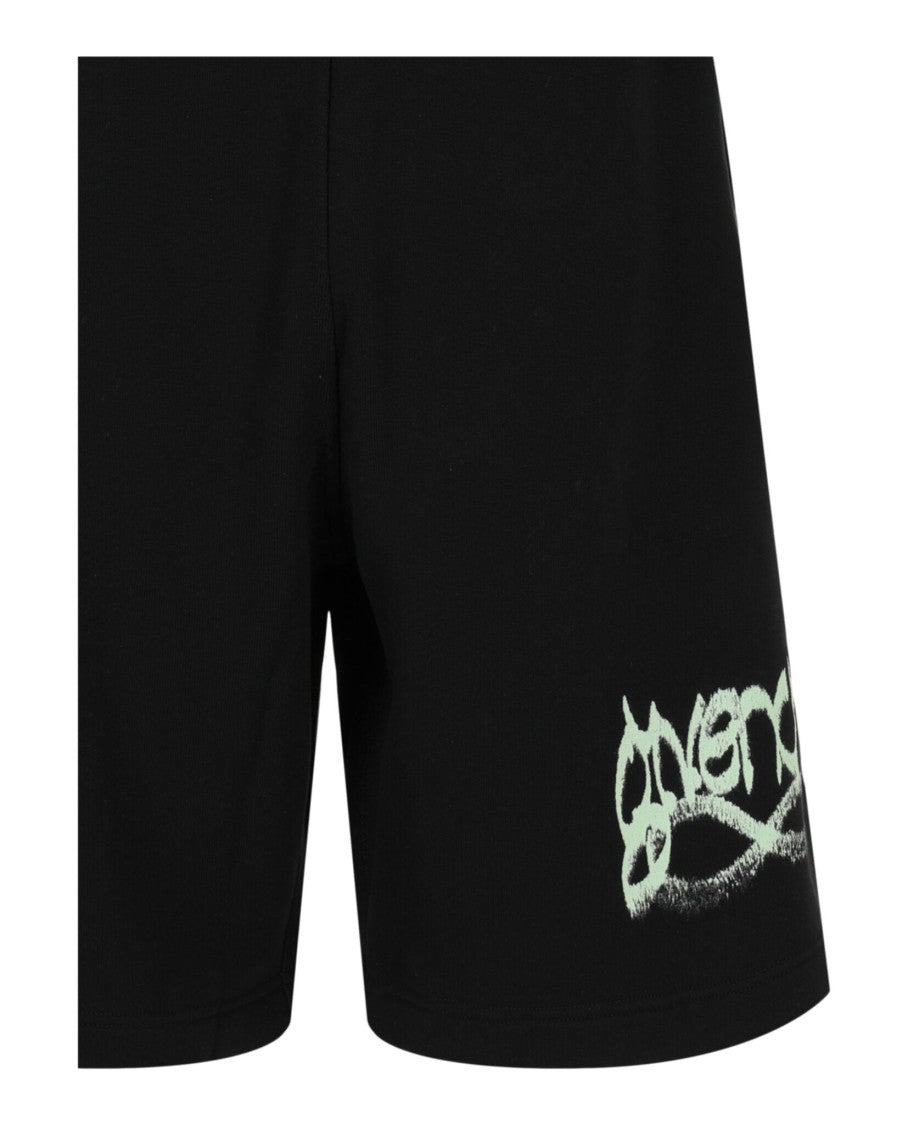 Givenchy Logo-Print Boxy Shorts