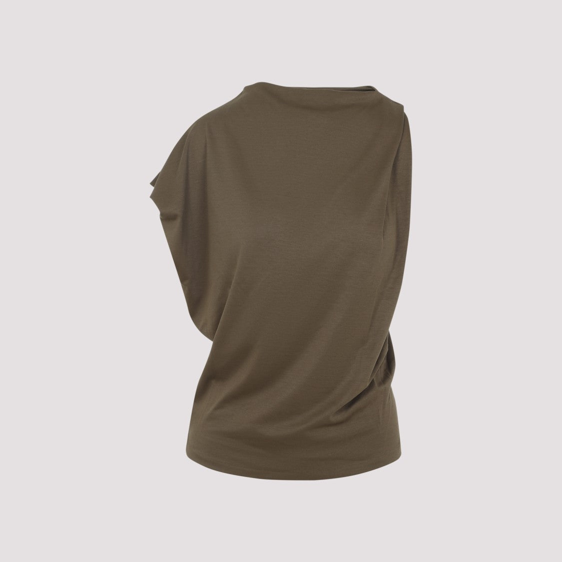 Jacquemus Asymmetrical Draped Tank Top