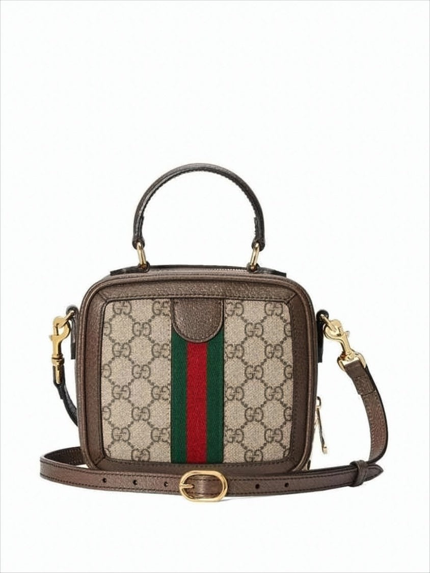Gucci Signature Monogram Canvas Tote Bag