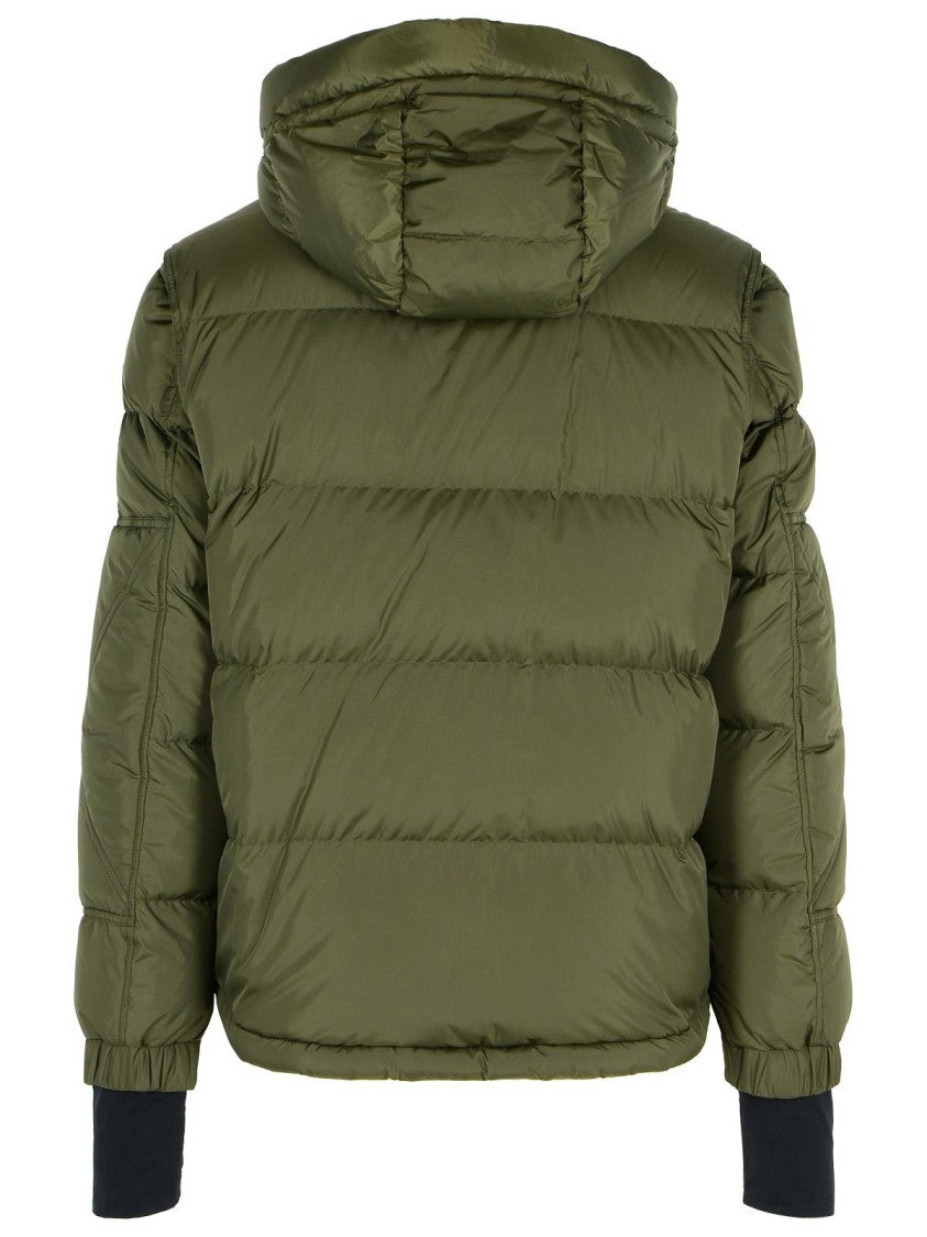 Moncler Grenoble Kasanka' Ski Jacket In Green Polyamide