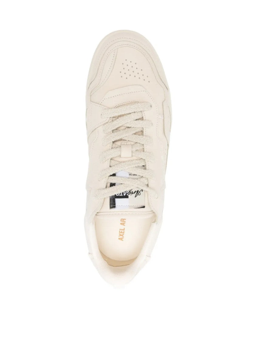 Axel Arigato Beige Dice Patchwork Leather Sneakers