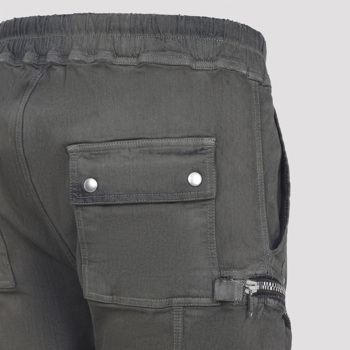Rick Owens Dark Dust Brown Cotton Bauhaus Cargo Pants