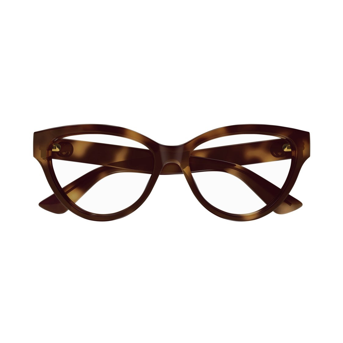Gucci Gg1581o Cat-Eye Tortoiseshell Frame Eyeglasses