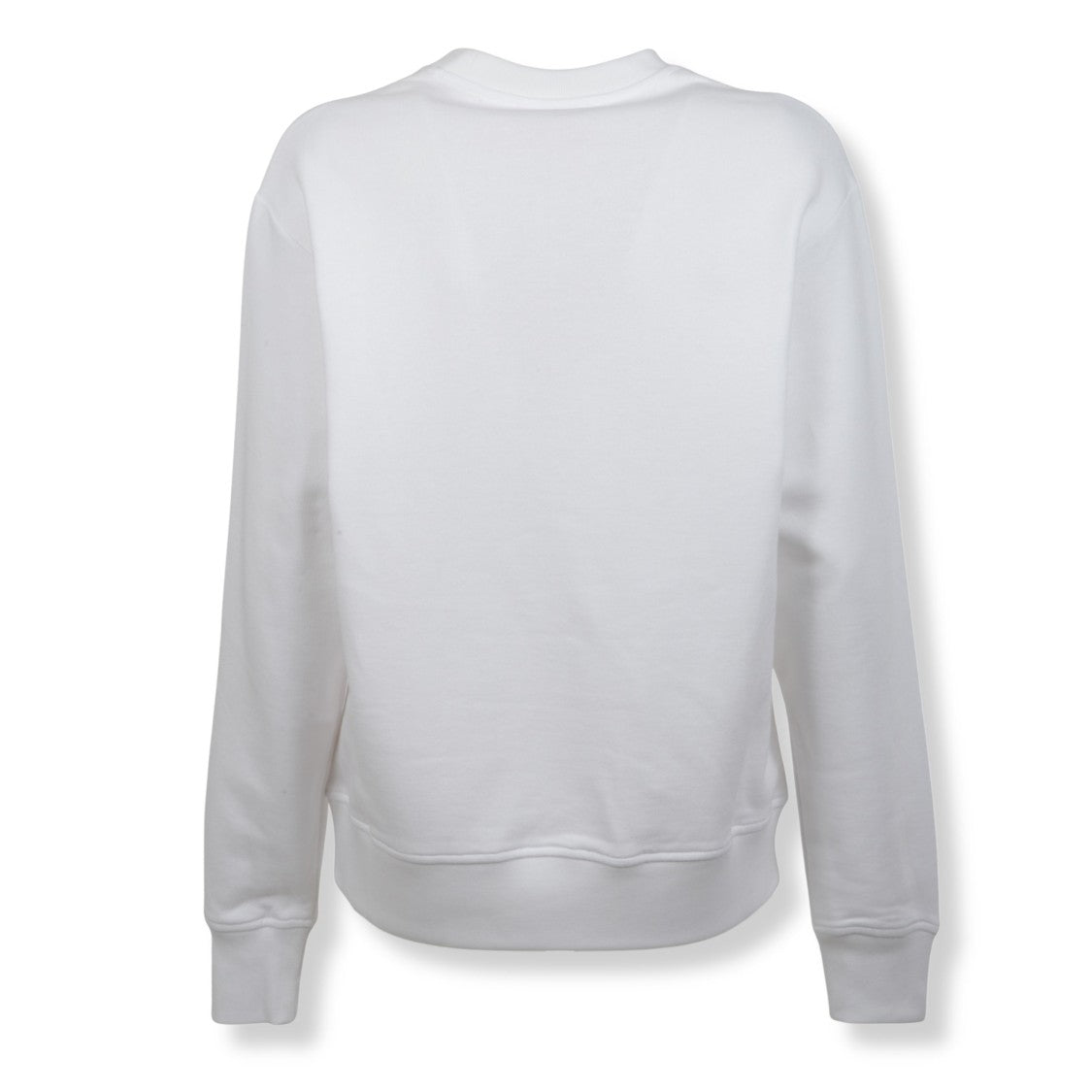 Fiorucci Varsity Logo Sweatshirt In Pure White