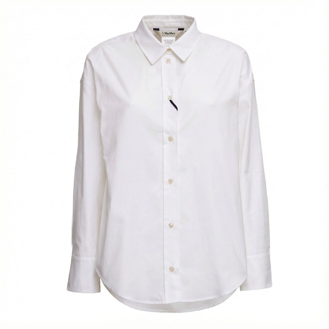 Max Mara Adele Drop Shoulder Oversize Shirt