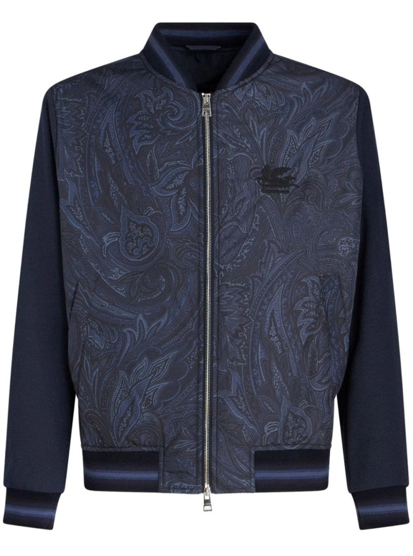 Etro Paisley Patterned Bomber Jacket