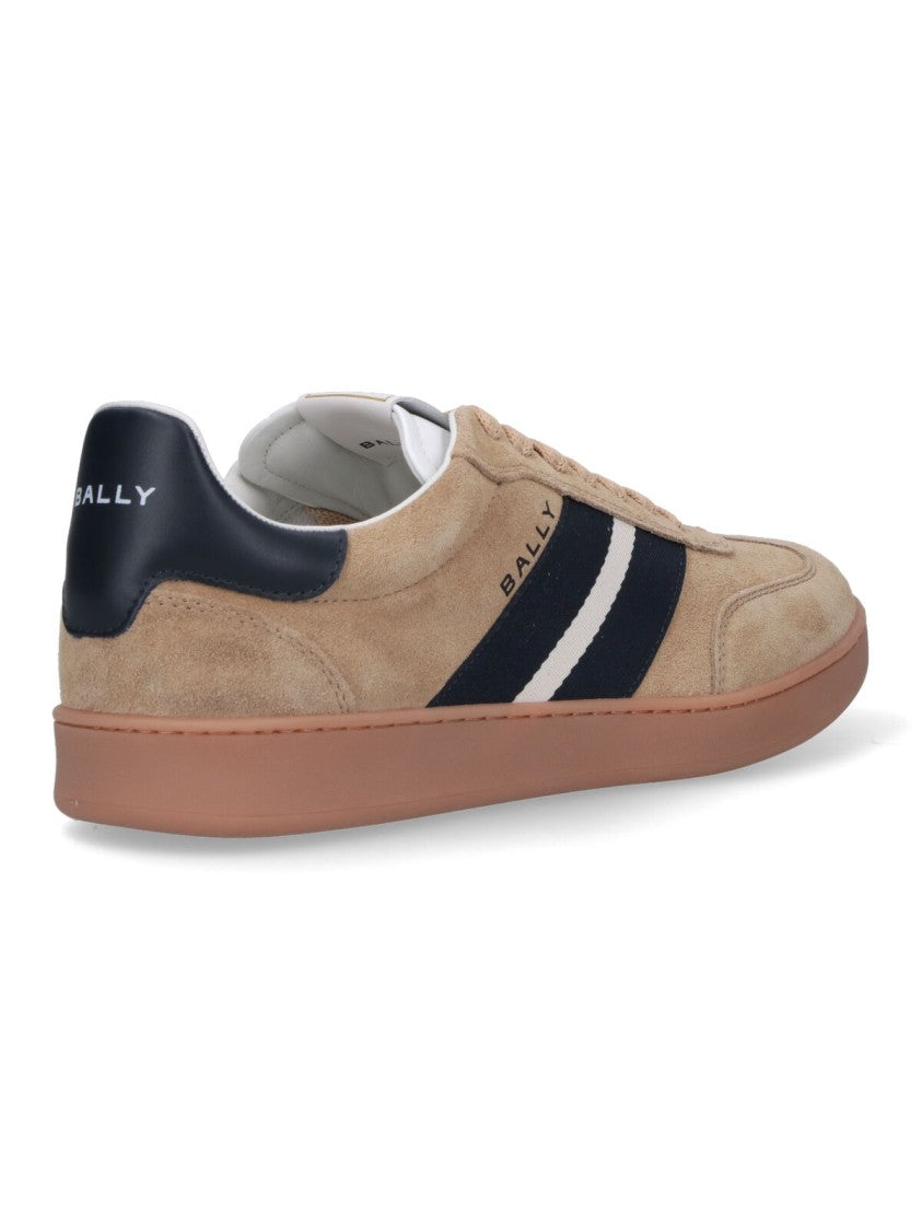 Bally "Retro Crest" Sneakers – Brown