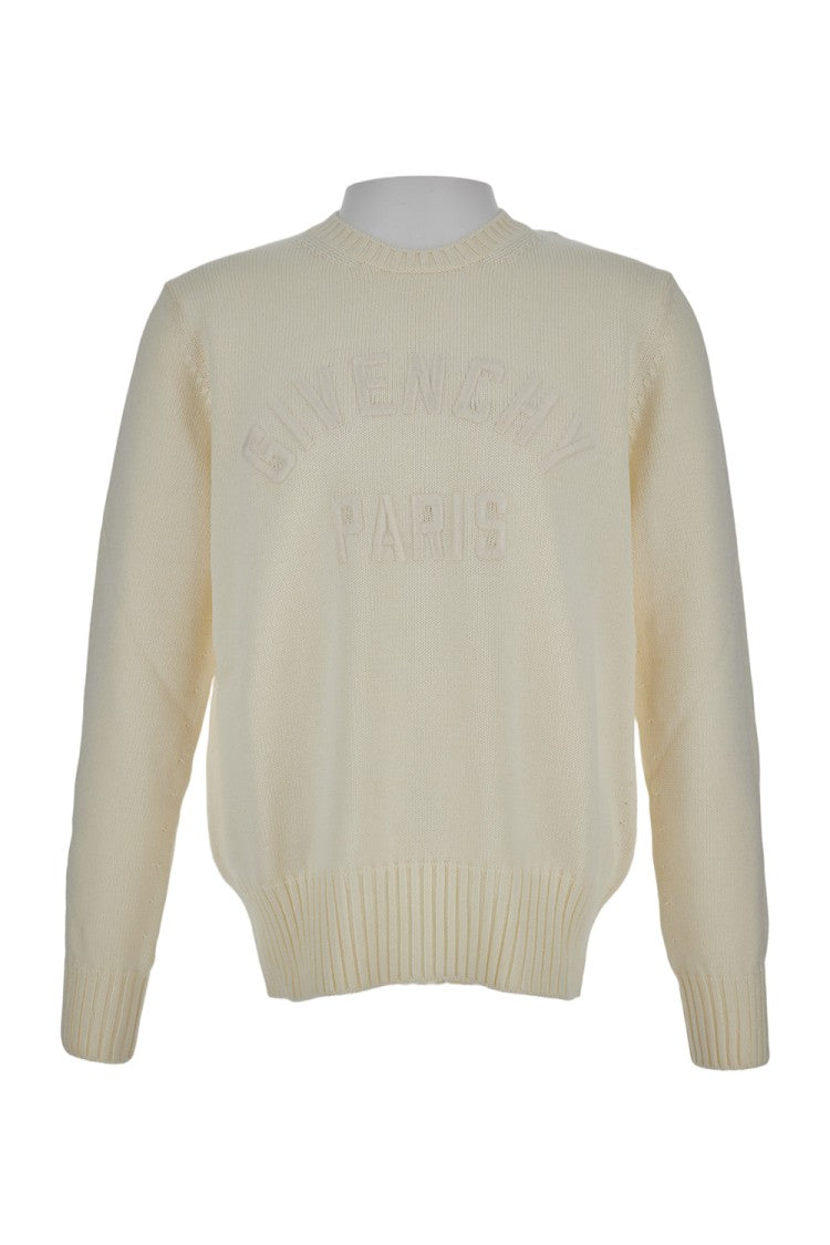 Givenchy Cotton Sweatshirt With Embossed Embroidery
