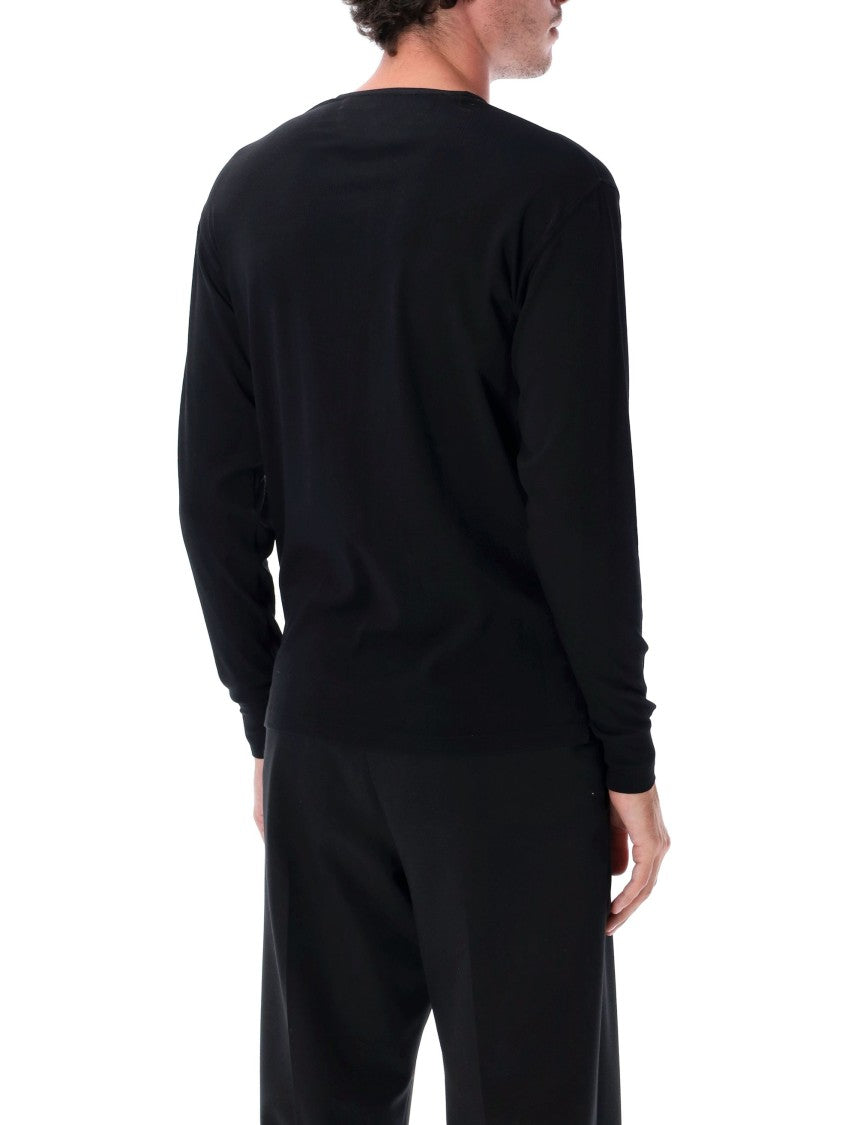 Tom Ford Cotton Rib Henley