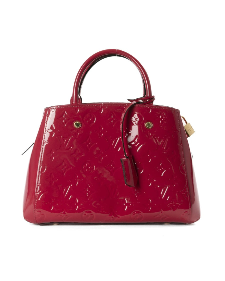 Louis Vuitton Montaigne Pm Fuchsia Paint