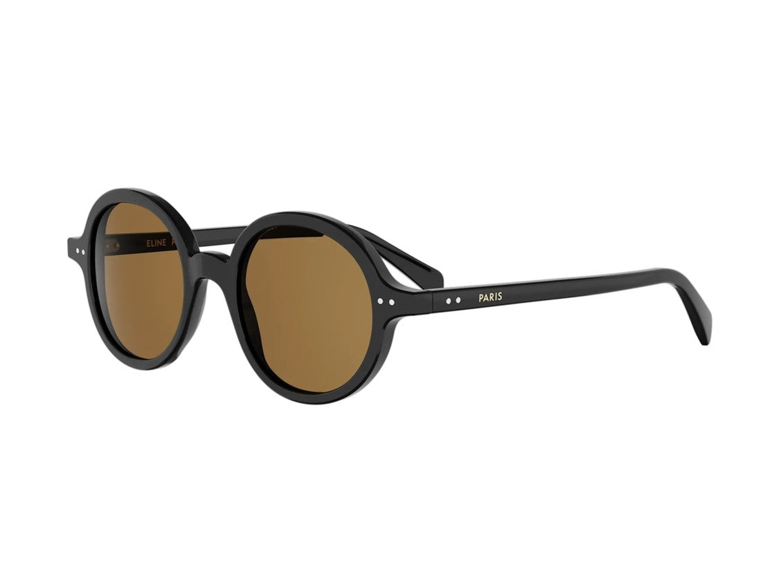 Celine Black Cl40365i Round Sunglasses