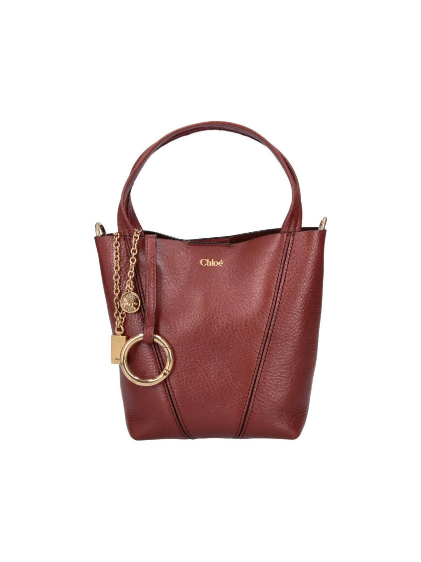 Chloé Structured Handbag With Gold-Tone Hardware