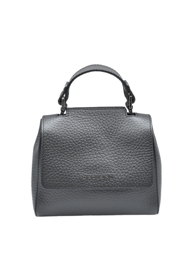 Orciani Brown Sveva Soft Mini Practical Handbag