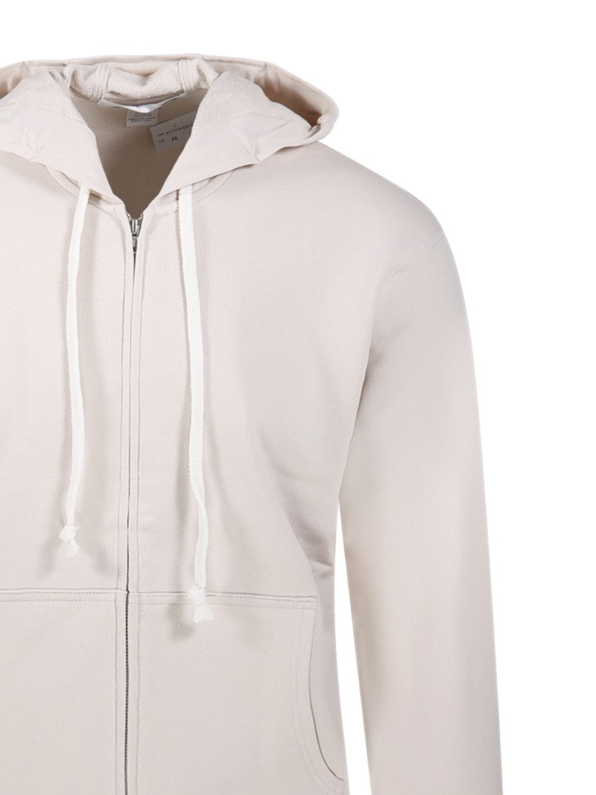 Comme Des Garçons Zip-Up Hooded Sweatshirt