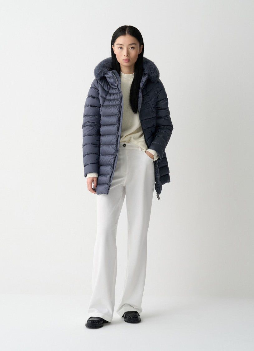 Colmar Originals Trapeze Faux Fur Puffer Jacket