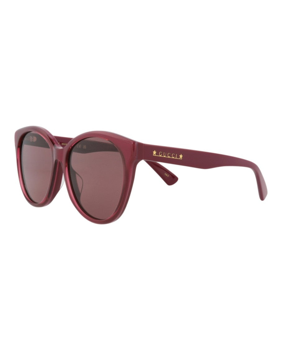 Gucci Round-Frame Acetate Sunglasses