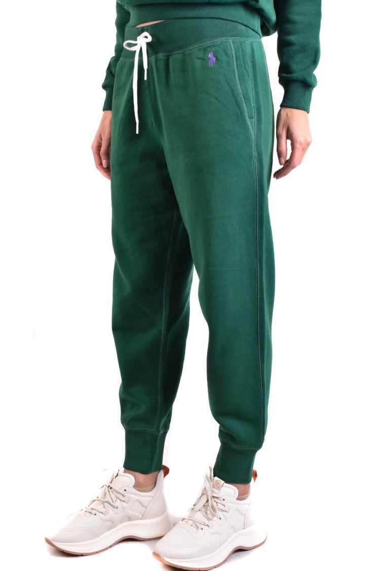 Polo Ralph Lauren Green Track Pants With Relaxed Fit