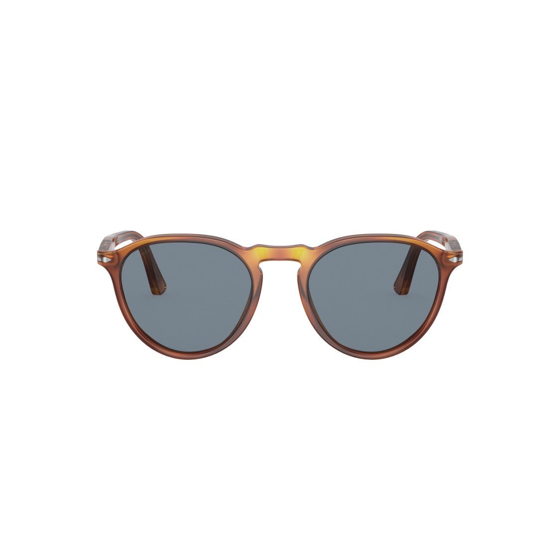 Persol 0Po3286s Rounded Acetate Sunglasses With Tortoiseshell Pattern