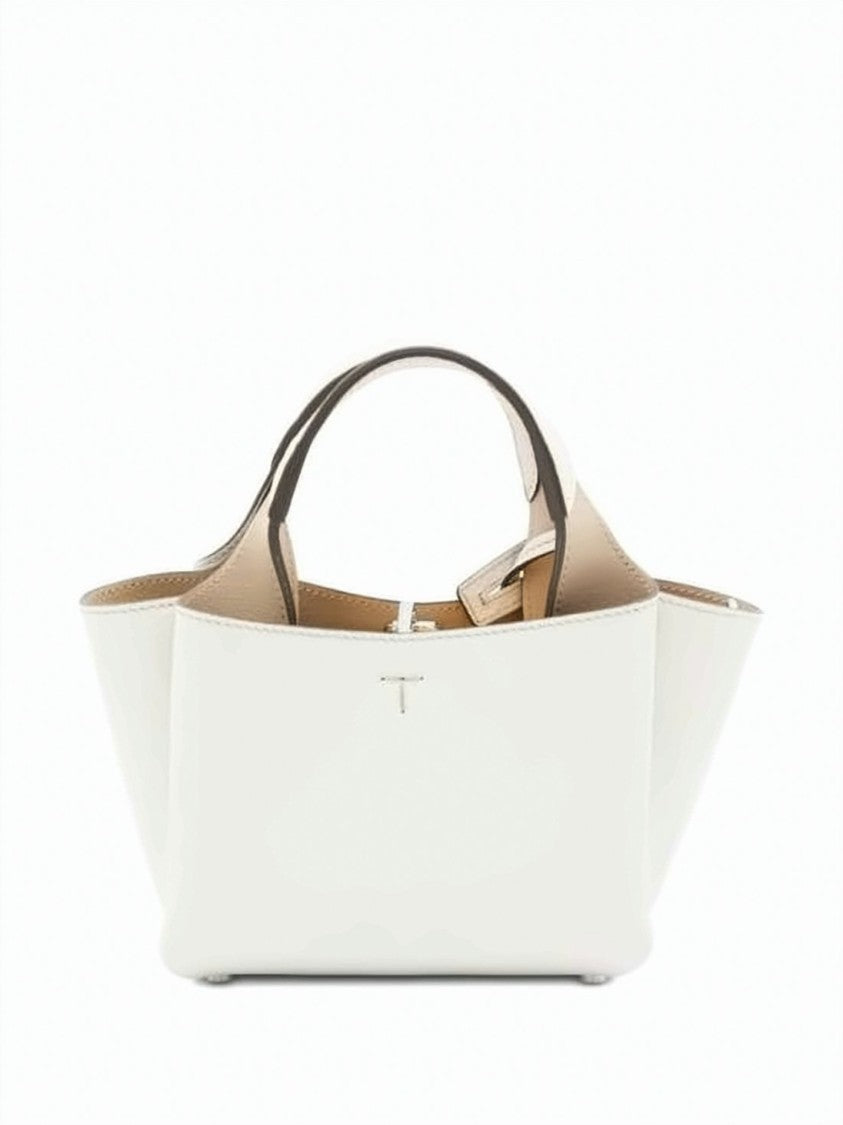 Tod's Textured Calf Leather Micro Tote Bag