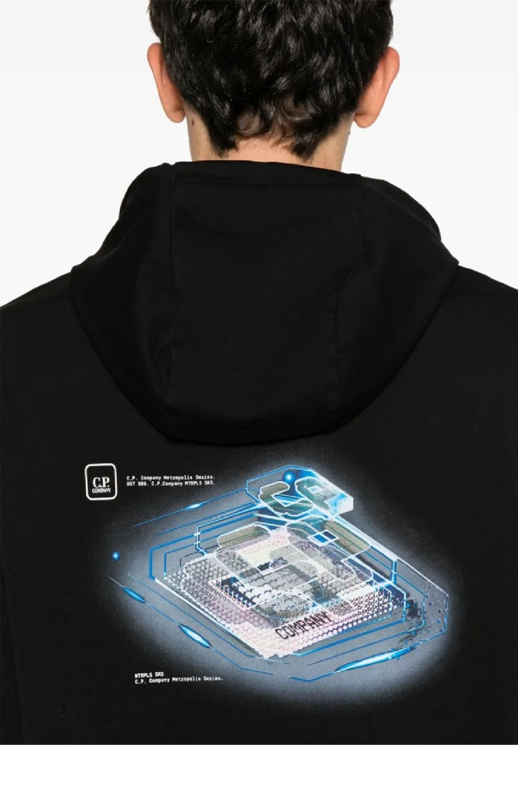 C.P. Company The Metropolis Series Stretch Hooded Sweatshirts
