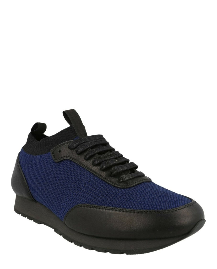 Brioni Mesh Sock-Collar Runner Sneakers