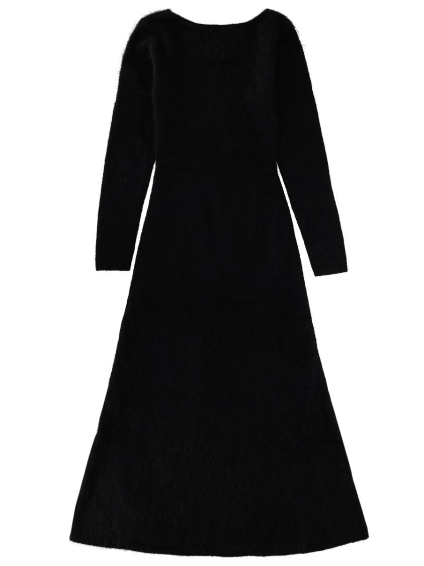 The Garment Mohair-Blend Roma Flared Maxi Dress