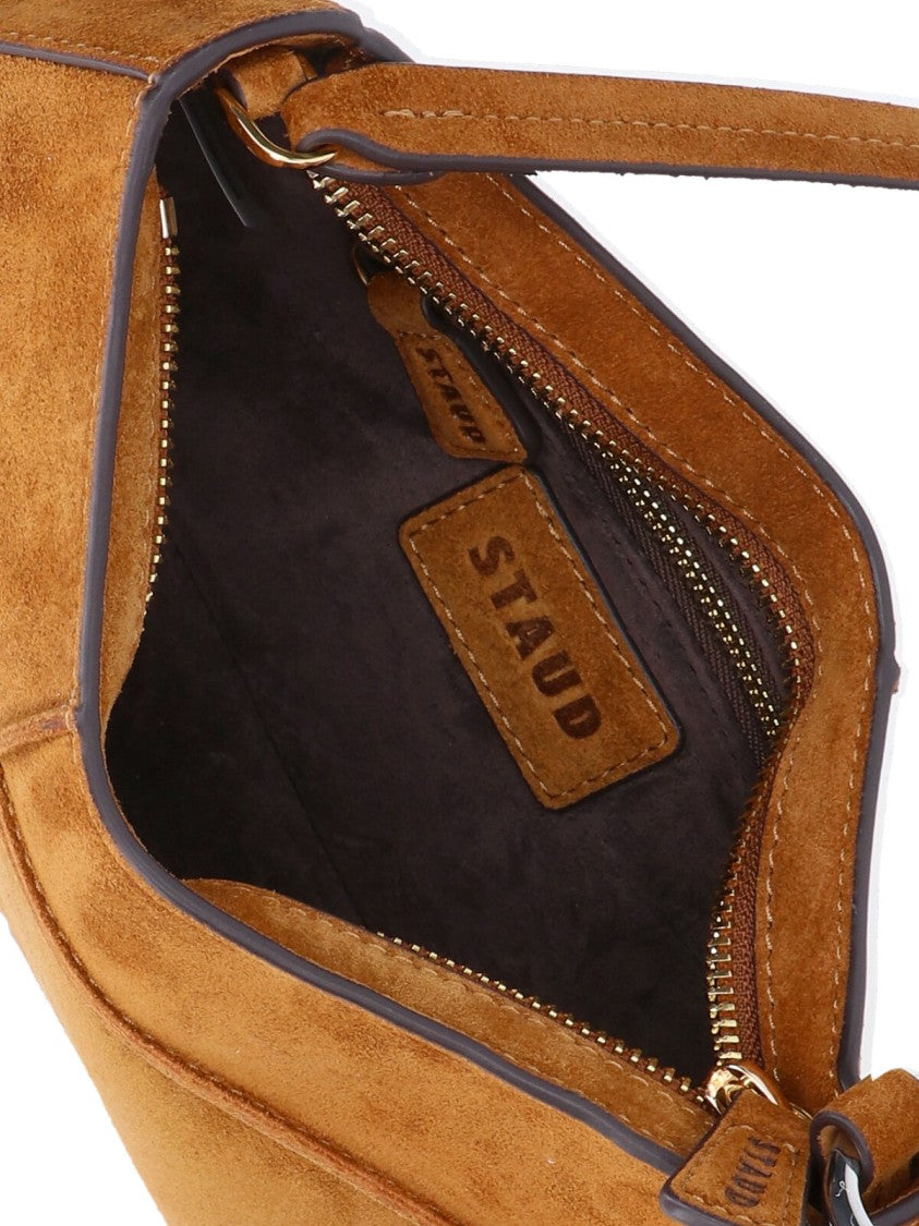 Staud "Ollie" Shoulder Bag – Brown