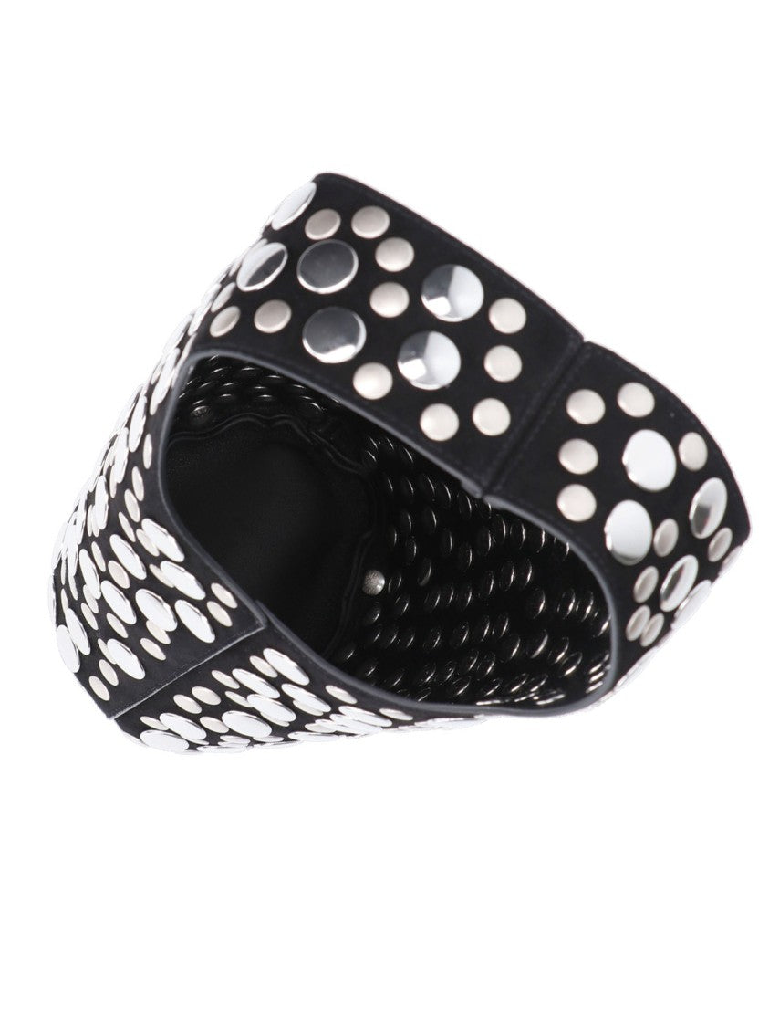 Khaite "Livia" Studded Bag Black