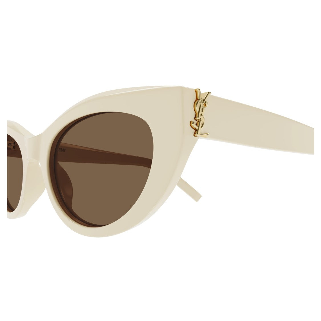Saint Laurent Sl M115 Cat-Eye Sunglasses With Glossy Finish