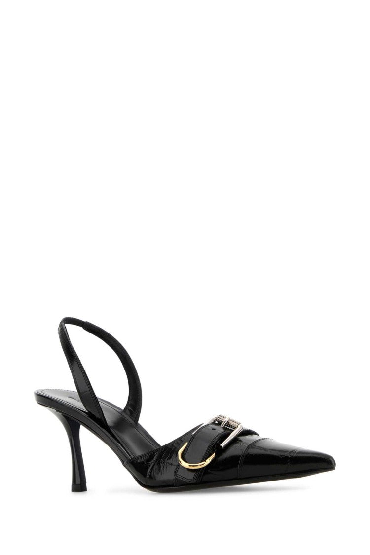 Givenchy Black Leather Voyou Pumps