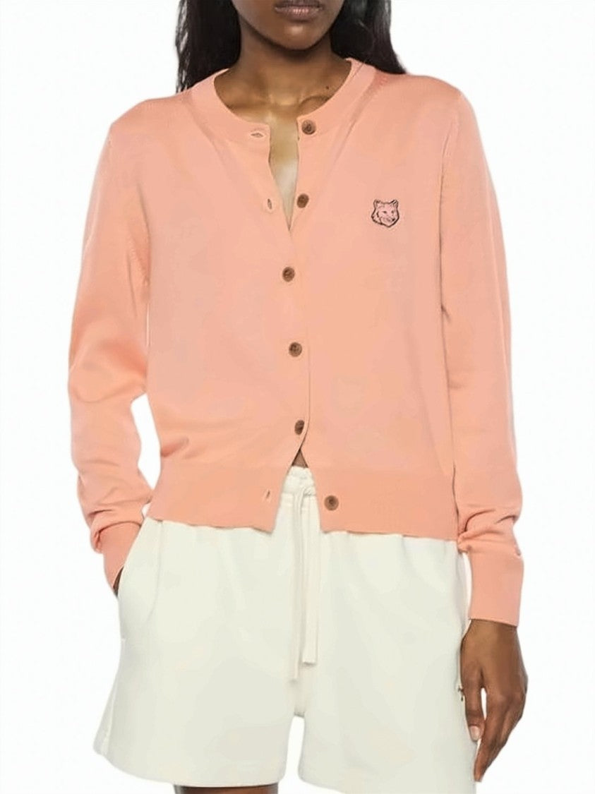Maison Kitsuné Regular Fit Wool Cardigan