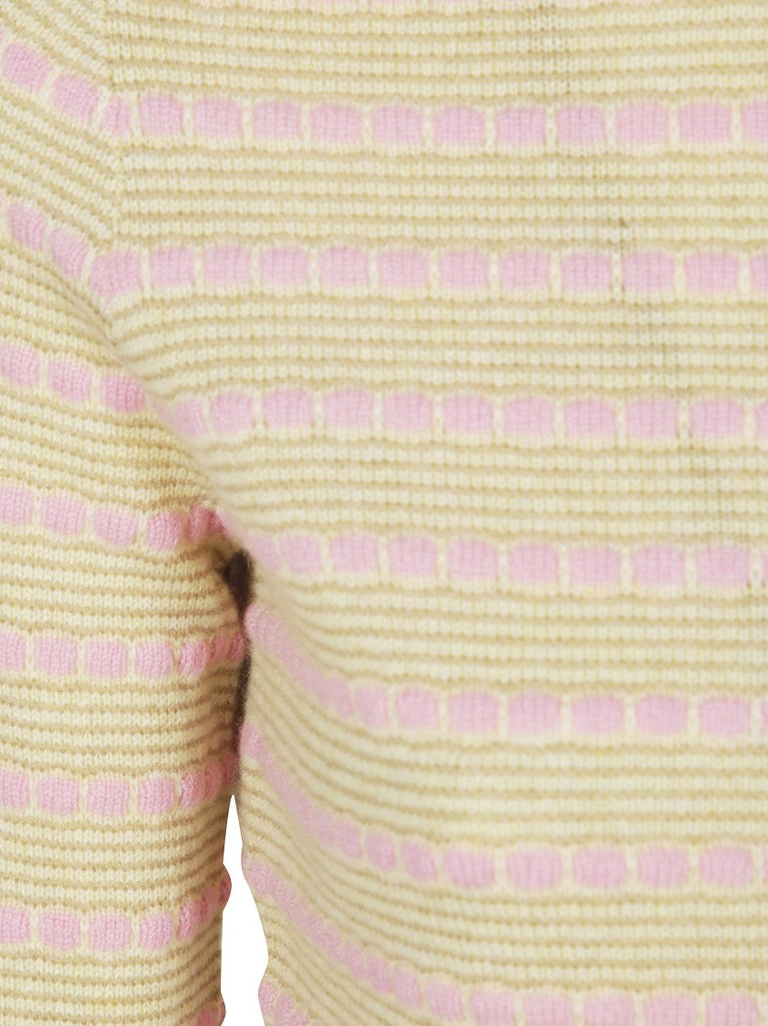 Guest In Residence Pebble Stripe Jane Knit Cardigan