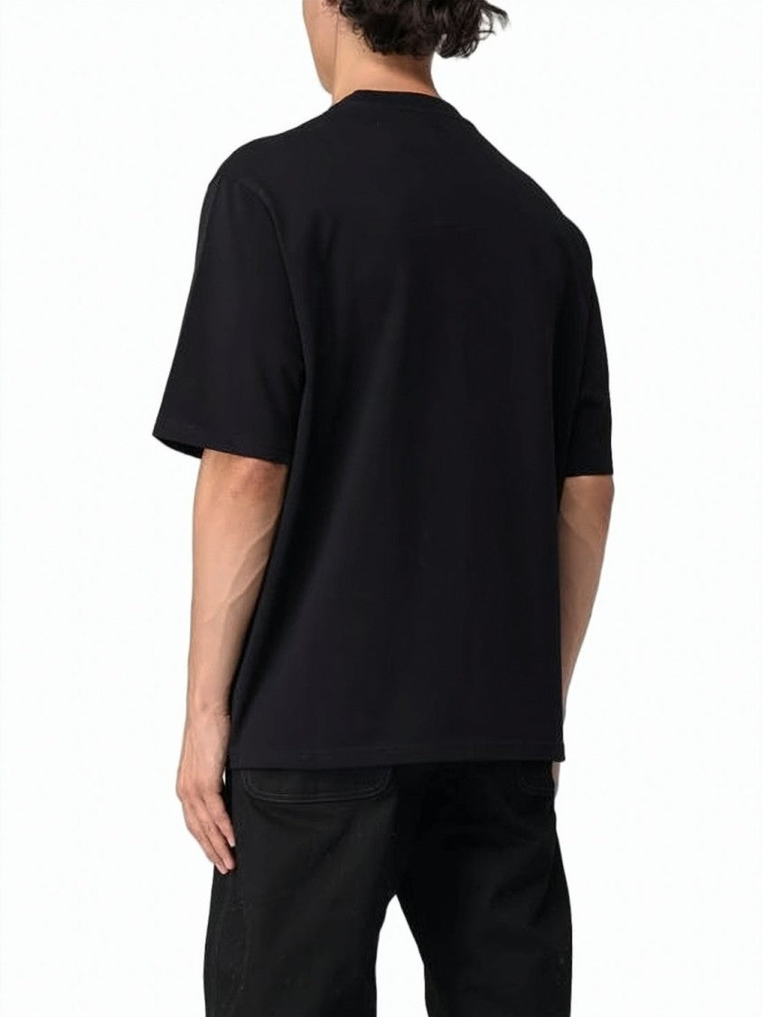 Ami Paris Classic Short-Sleeve T-Shirt With Neat Stitching
