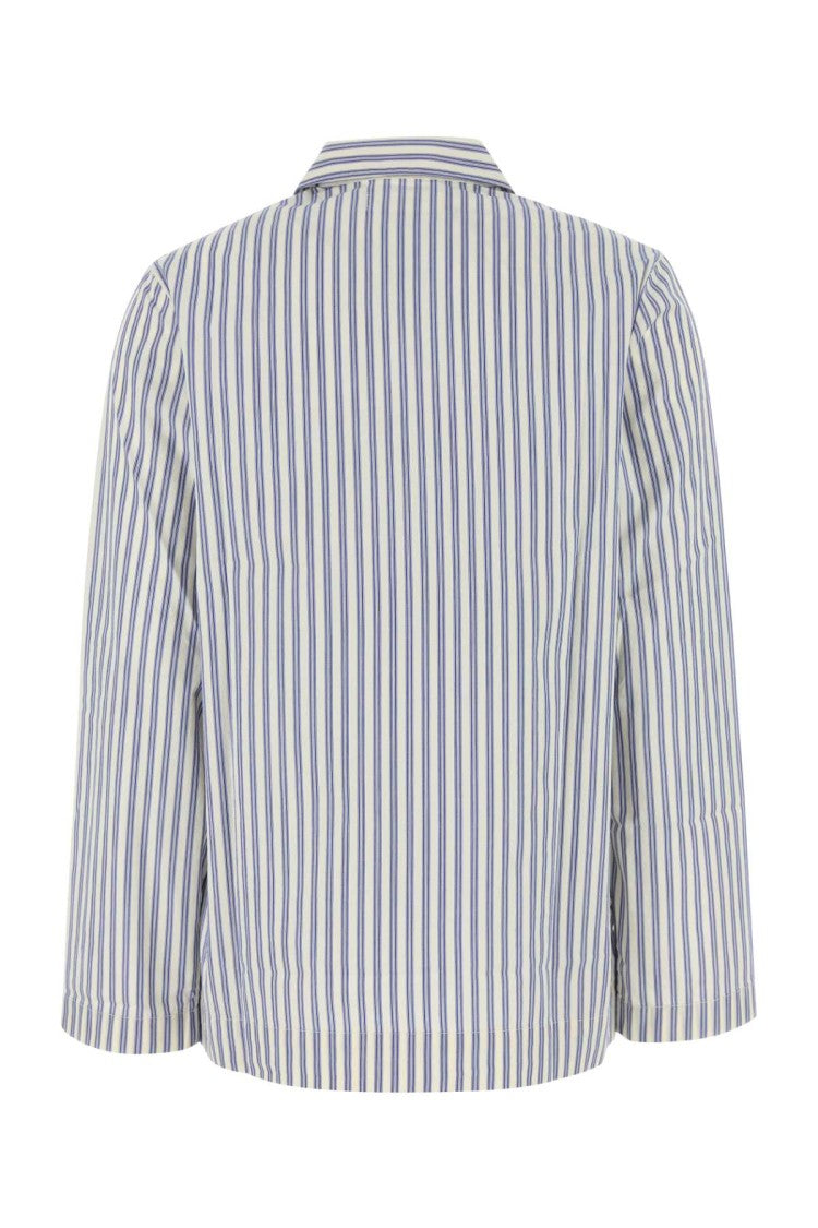 Tekla Embroidered Poplin Shirt