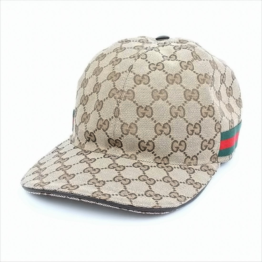 Gucci Structured Monogram Baseball Cap