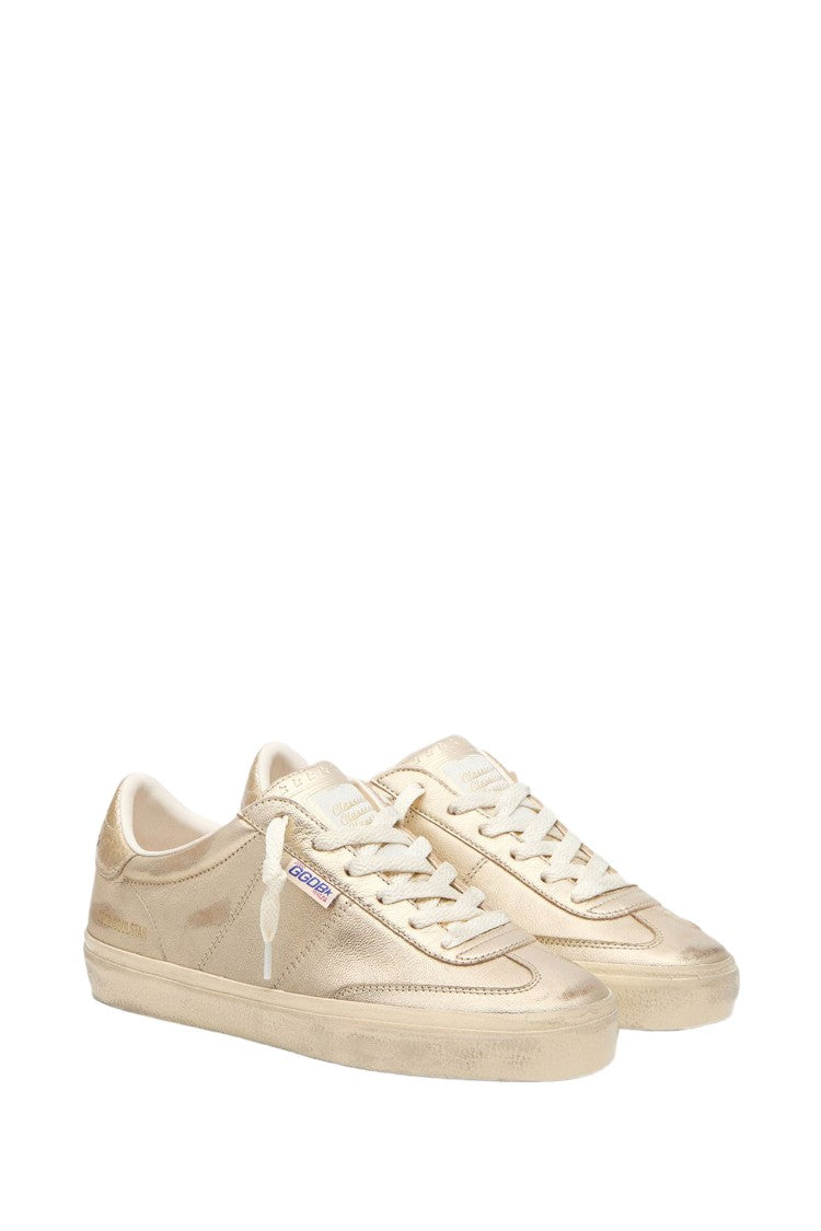 Golden Goose Low-Top Sneakers With Laminated Detailing