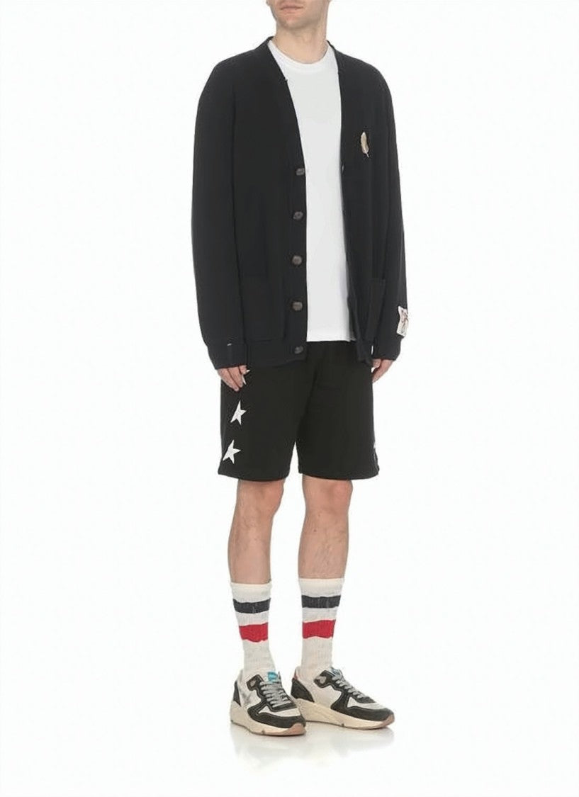 Golden Goose Short-Sleeve Cotton T-Shirt With Discreet Star Graphic