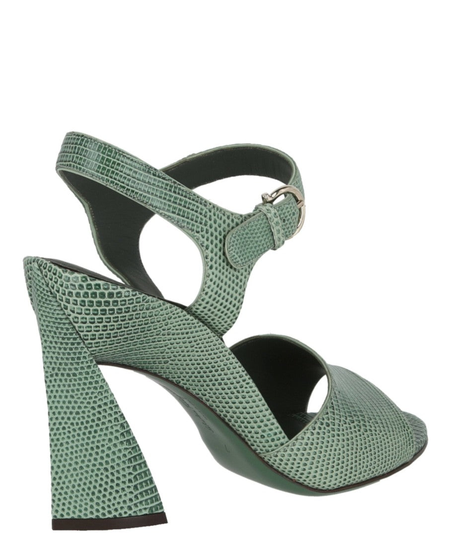 Ferragamo Aede Leather Sandals