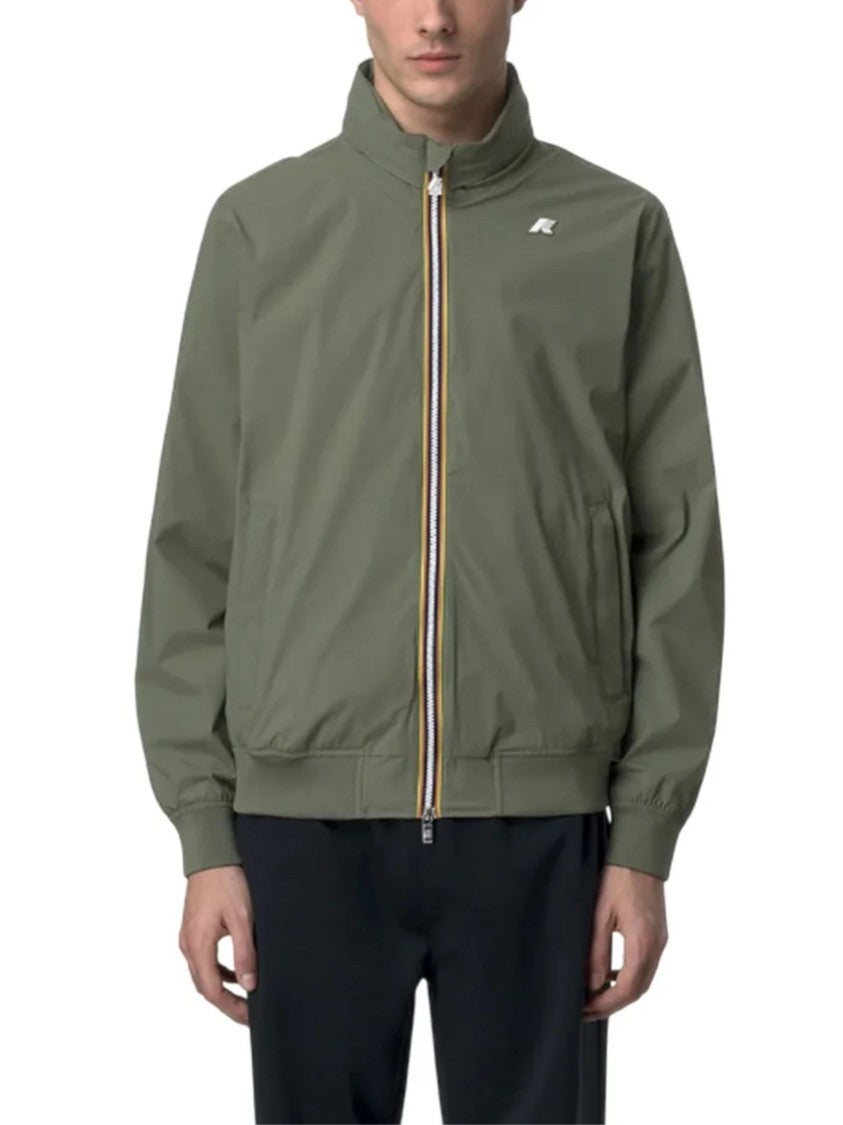 K-Way Olive Green Amaury Hooded Jacket