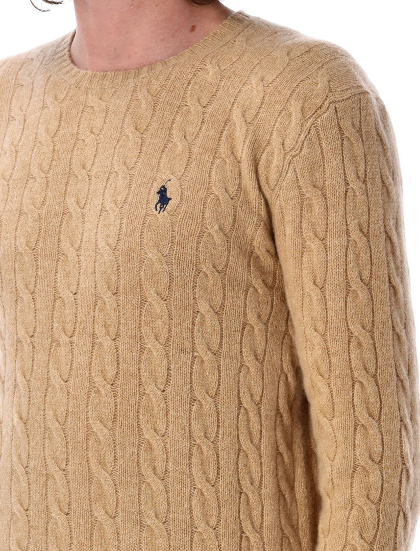 Polo Ralph Lauren Polo Wool-Cashmere Cable-Knit Jumper