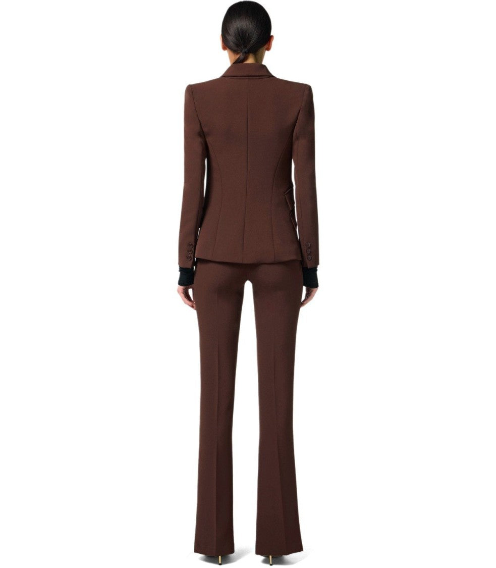 Elisabetta Franchi Coffee Suit